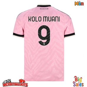 Juventus Randal Kolo Muani #9 Replica Away Stadium Shirt 2026-27 Short Sleeve